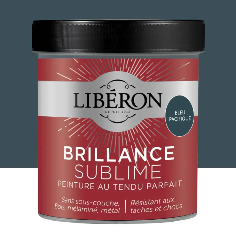 Peinture Brillance Sublime Libéron Bleu pacifique