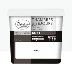 Peinture Chambres & Séjours Théodore Soft Neige