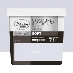 Peinture Chambres & Séjours Théodore Soft Glycine