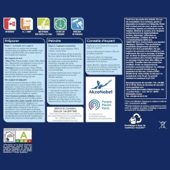 Peinture Cuisine & Bain DULUX VALENTINE Crème de Couleur Rouge industriel