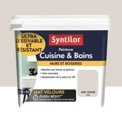Peinture Cuisine & Bains SYNTILOR Grès tendre