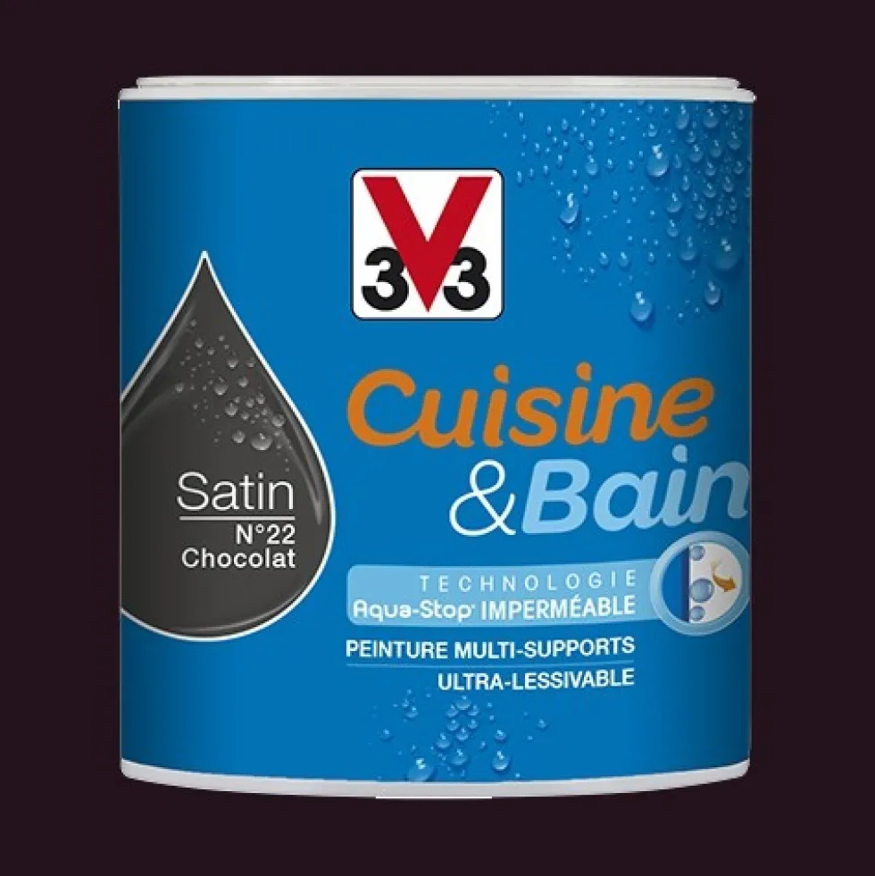 Peinture Cuisine & Bain V33 Chocolat n°22