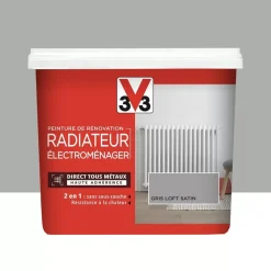 Peinture De Rénovation V33 Radiateur Électroménager Gris Loft