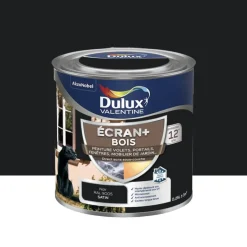 Peinture DULUX VALENTINE Ecran+ Bois Noir