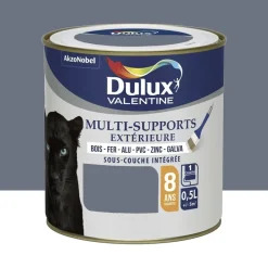 Peinture Dulux Valentine multi-supports extérieure Titane