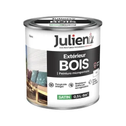 Peinture Extérieur Bois Microporeux Julien Blanc