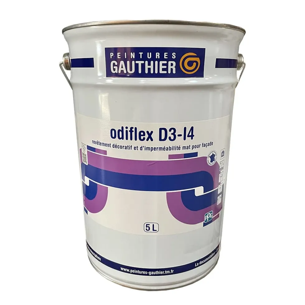 Peinture façade Peintures GAUTHIER Odiflex D3-I4 Blanc