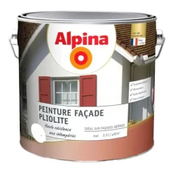 Peinture Façade Pliolite ALPINA Blanc