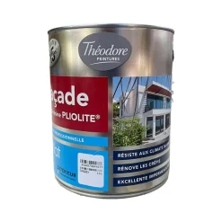 Peinture façade pliolite Théodore Blanc