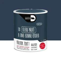 Peinture finition MAISON DECO Relook Tout Bleu nuit