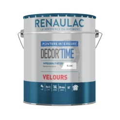 Peinture intérieure RENAULAC Decor'Time Velours Blanc