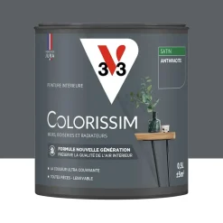 Peinture intérieure V33 Colorissim Satin Anthracite