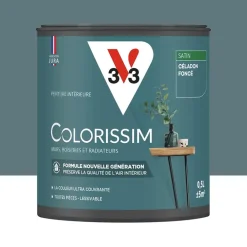 Peinture intérieure V33 Colorissim Satin Céladon foncé