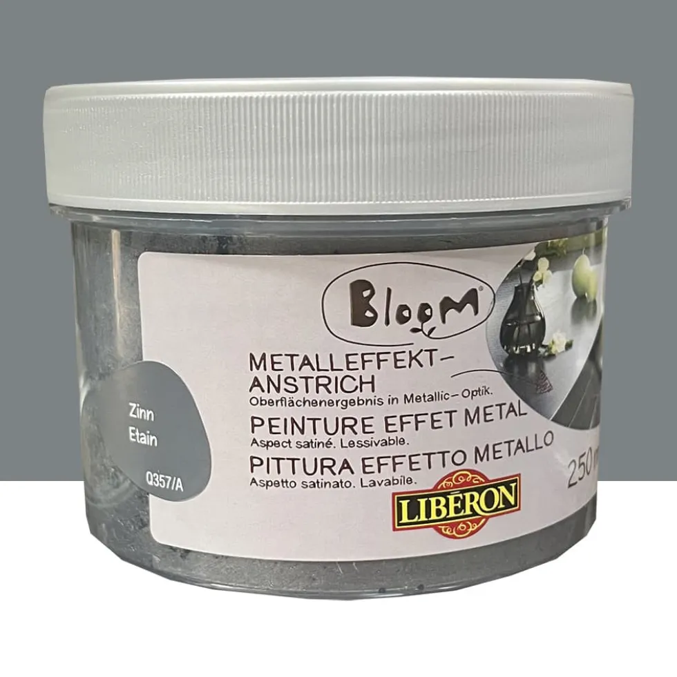 Peinture Libéron Effet Métal Etain