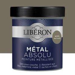 Peinture Libéron Métal Absolu Mat poudré Nickel