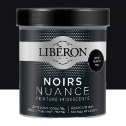 Peinture LIBÉRON Noirs Nuance New Black mat