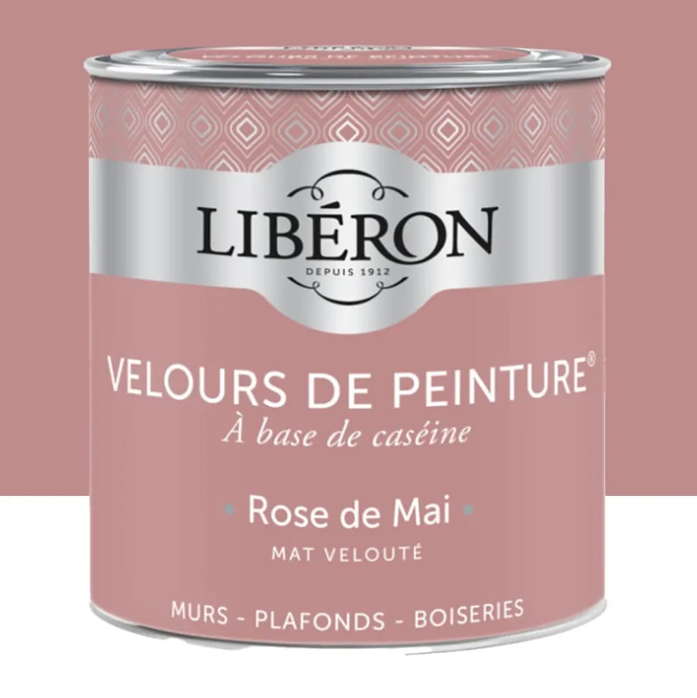 Peinture LIBÉRON Velours de Peinture Rose de Mai