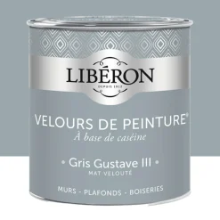 Peinture LIBÉRON Velours de Peinture Gris Gustave III
