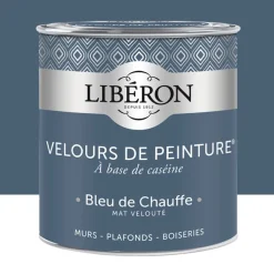 Peinture LIBÉRON Velours de Peinture Bleu de Chauffe