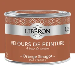Peinture LIBÉRON Velours de Peinture Orange sinagot
