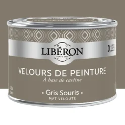 Peinture LIBÉRON Velours de Peinture Gris souris