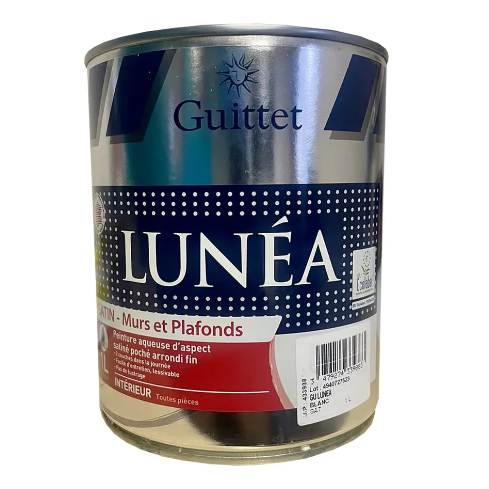 Peinture Lunéa Guittet Blanc satin