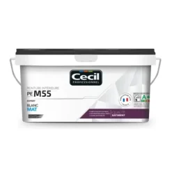 Peinture mat CÉCIL PE M55 Blanc