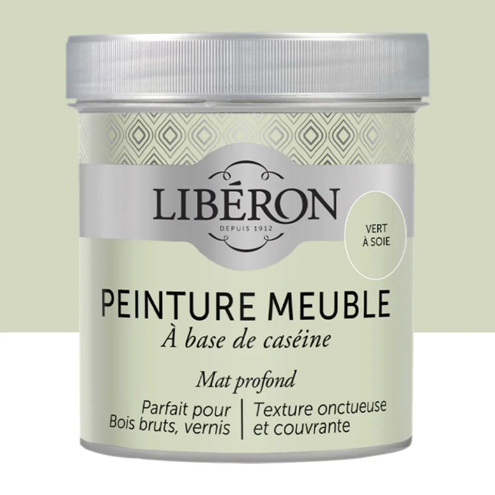 Peinture meuble à base de Caséine LIBERON Vert à Soie