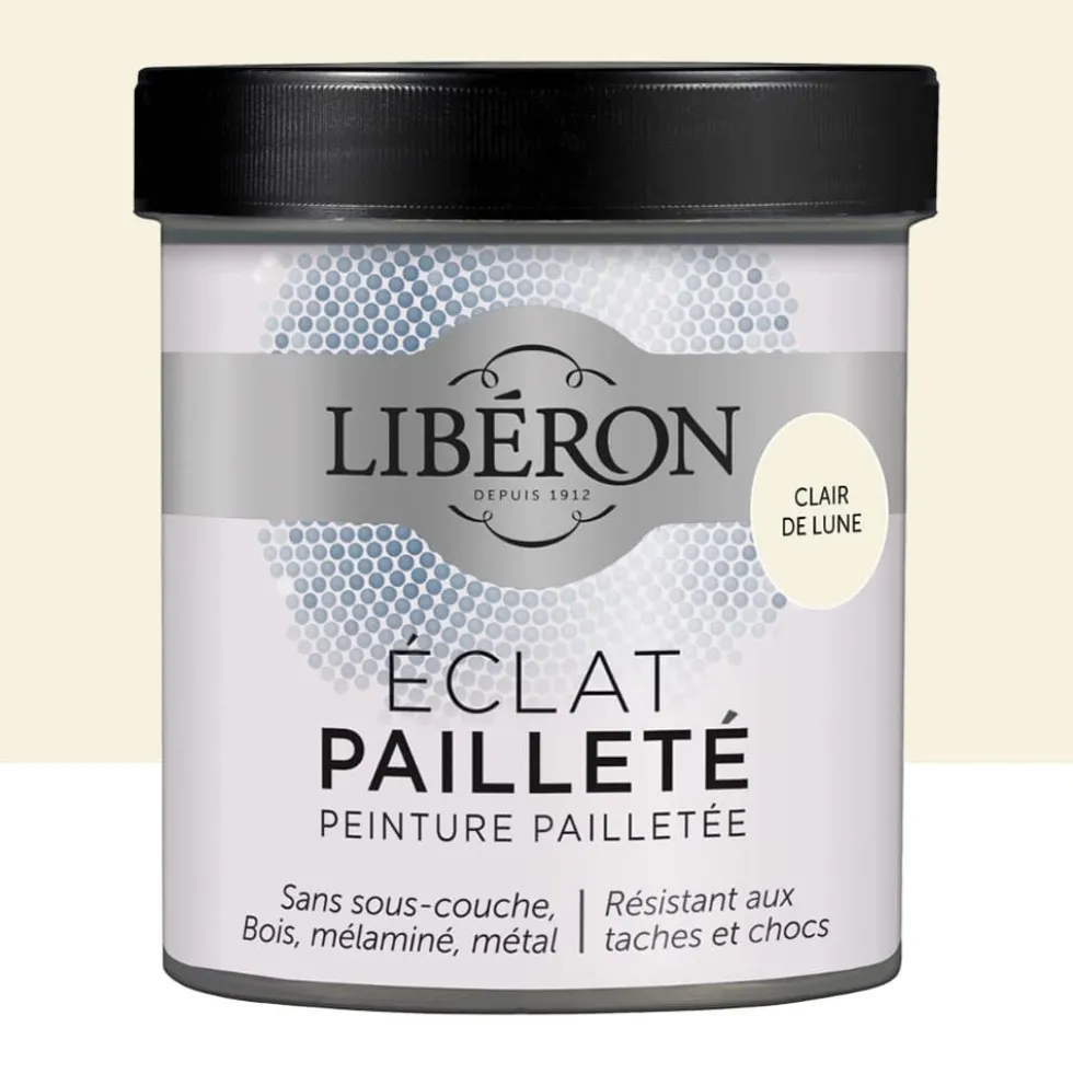 Peinture meuble Eclat Pailleté LIBERON Clair de lune