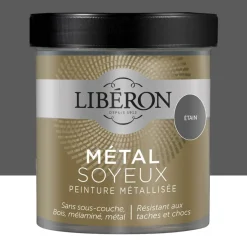 Peinture métallisée Libéron Métal Soyeux Etain