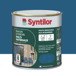 Peinture Multi-Matériaux Extérieure SYNTILOR Bleu capri