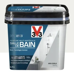 Peinture Multi-Matériaux Salle de bain V33 Deco Lab Gris perle