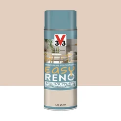 Peinture Multi-Supports Aérosol V33 Easy Réno Lin