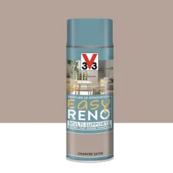 Peinture Multi-Supports Aérosol V33 Easy Réno Chanvre