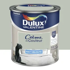 Peinture multi-supports Dulux Valentine Crème de Couleur Mat velouté Douceur de l'aube
