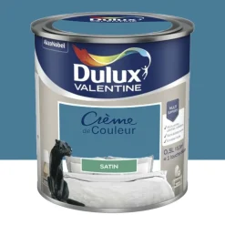 Peinture multi-supports Dulux Valentine Crème de Couleur Satin Marée haute