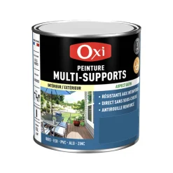 Peinture Multi-Supports Top3+ OXI Noir Satin