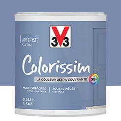 Peinture Multi-supports V33 Colorissim Satin Amethyste