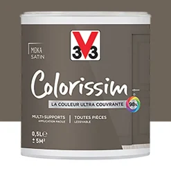 Peinture Multi-supports V33 Colorissim Satin Moka