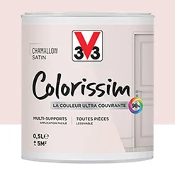 Peinture Multi-supports V33 Colorissim Satin Chamallow