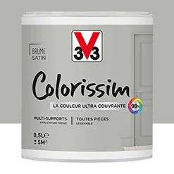 Peinture Multi-supports V33 Colorissim Satin Brume