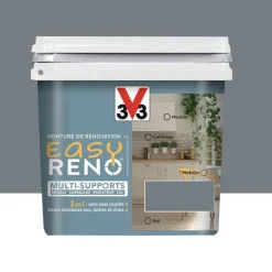 Peinture Multi-Supports V33 Easy Réno Gris galet