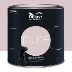 Peinture murs & boiseries Dulux Valentine Pure Rose