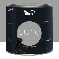 Peinture murs & boiseries Dulux Valentine Pure Aluminium