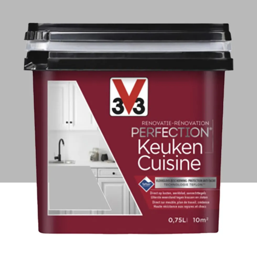 Peinture Rénovation Perfection Cuisine V33 Inox