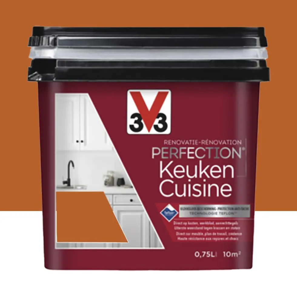 Peinture Rénovation Perfection Cuisine V33 Espelette