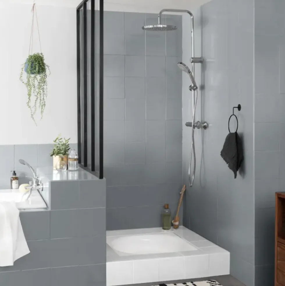 Peinture Salle de Bain V33 Rénovation Perfection Gris dauphin