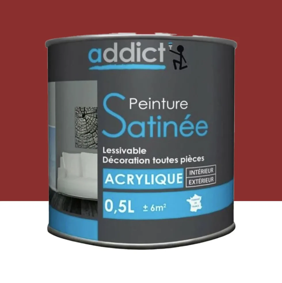 Peinture Satinée addict Tomette
