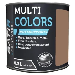 Peintures BÂTIR Multi Colors Mat Poudré Terre de Sienne