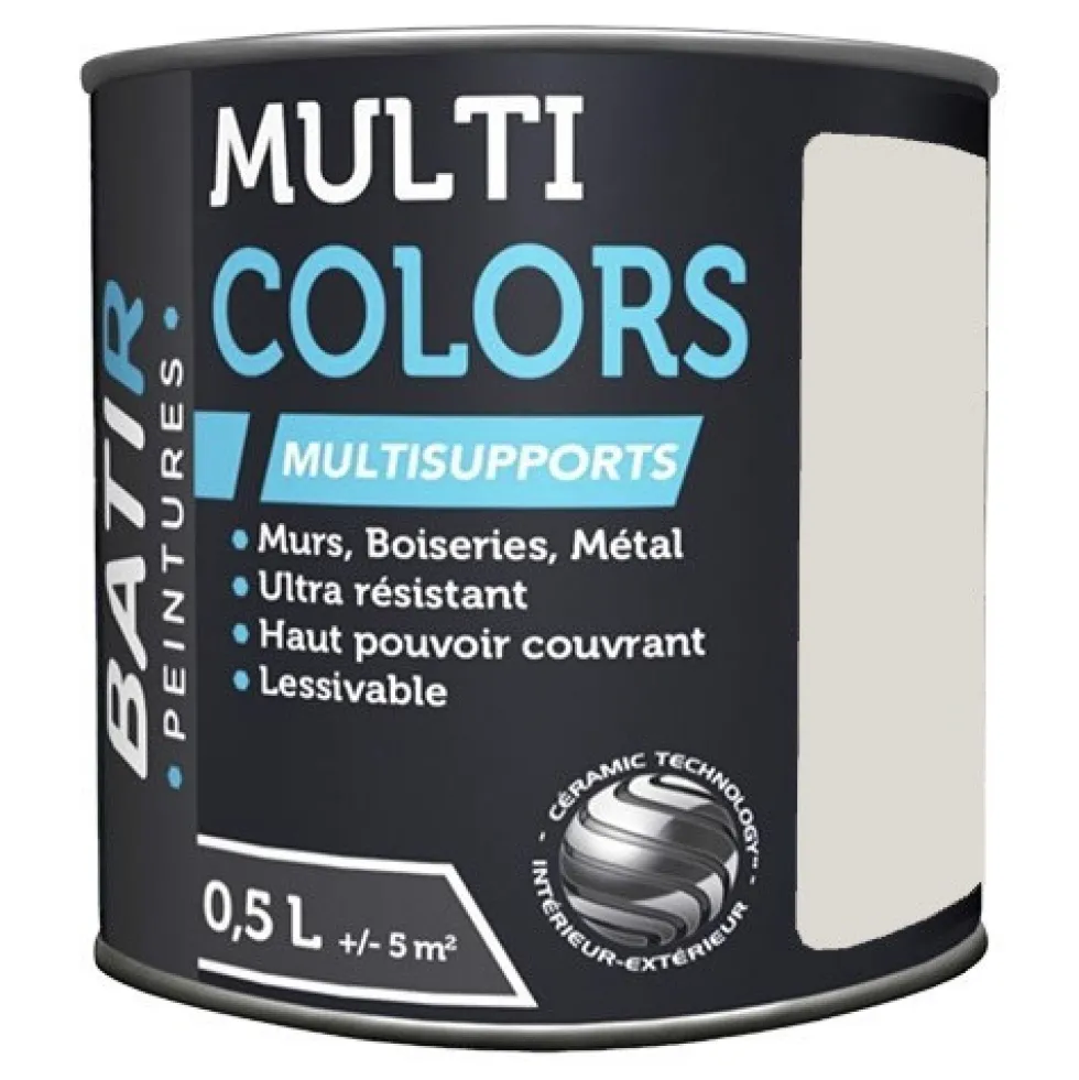 Peintures BÂTIR Multi Colors Mat Poudré Beige poudré